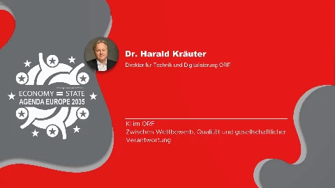 Dr. Harald Kräuter (Direktor für Technik und Digitalisierung ORF)