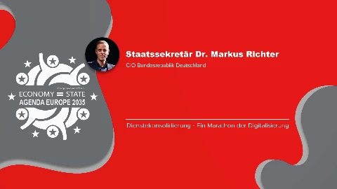 Staatssekretär Dr. Markus Richter, (CIO Bundesrepublik Deutschland)