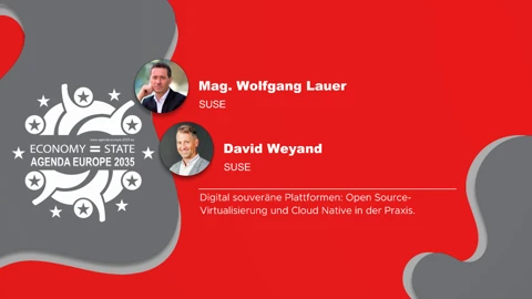 David Weyand, Mag. Wolfgang Lauer (SUSE)