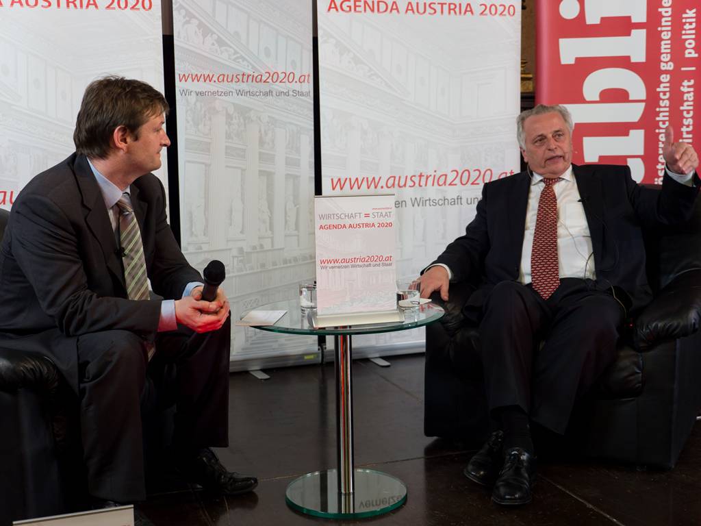 Business-Talk "Zur Person": BM Rudolf Hundstorfer (BMASK)
