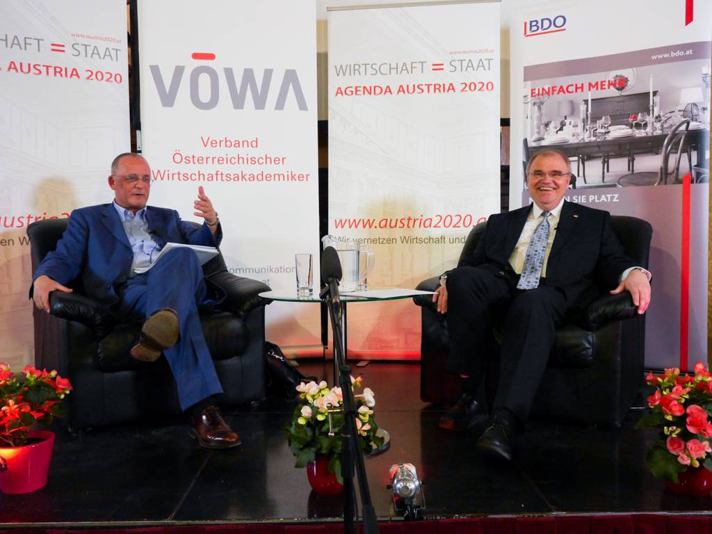 Business Talk: BM Wolfgang Brandstaetter (Bundesministerium für Justiz)
