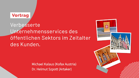 Michael Kalaus (Kofax Austria), Dr. Helmut Szpott (Artaker)