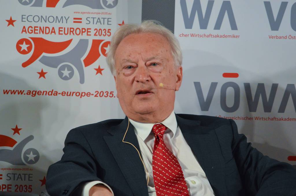 Dr. Hannes Swoboda (Präsident des Club of Rome - Austrian Chapter)