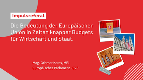 Mag. Othmar Karas, MBL (Europäisches Parlament - EVP)