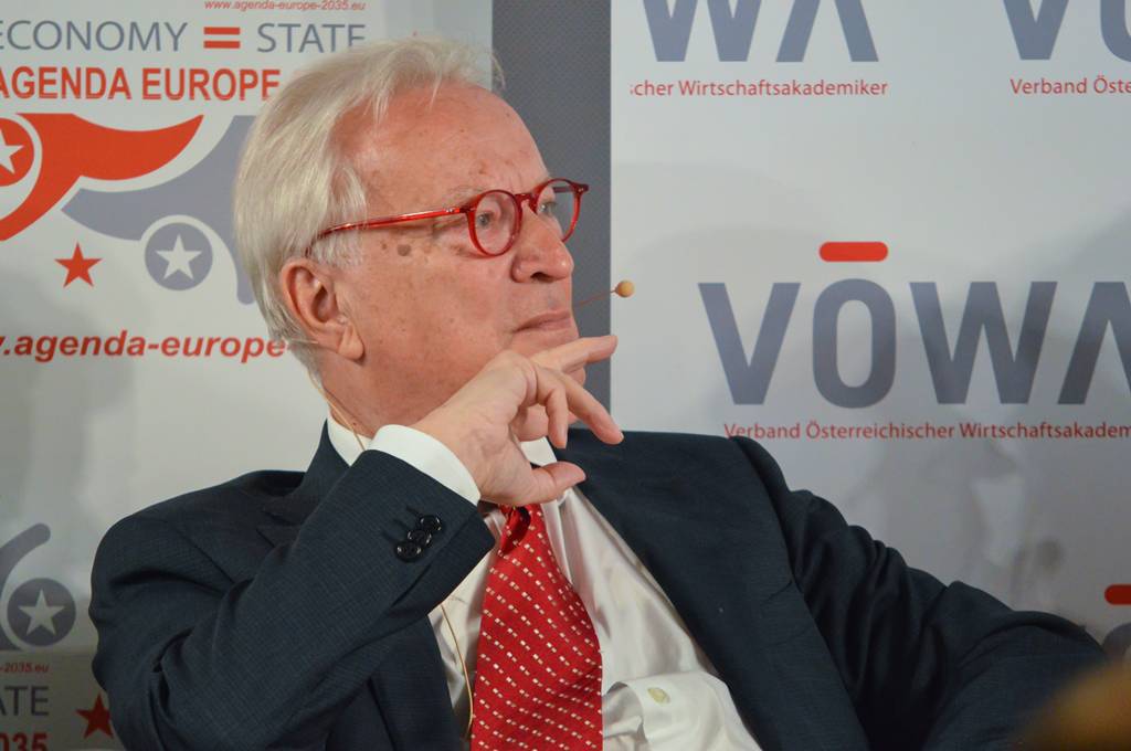 Dr. Hannes Swoboda (Präsident des Club of Rome - Austrian Chapter)